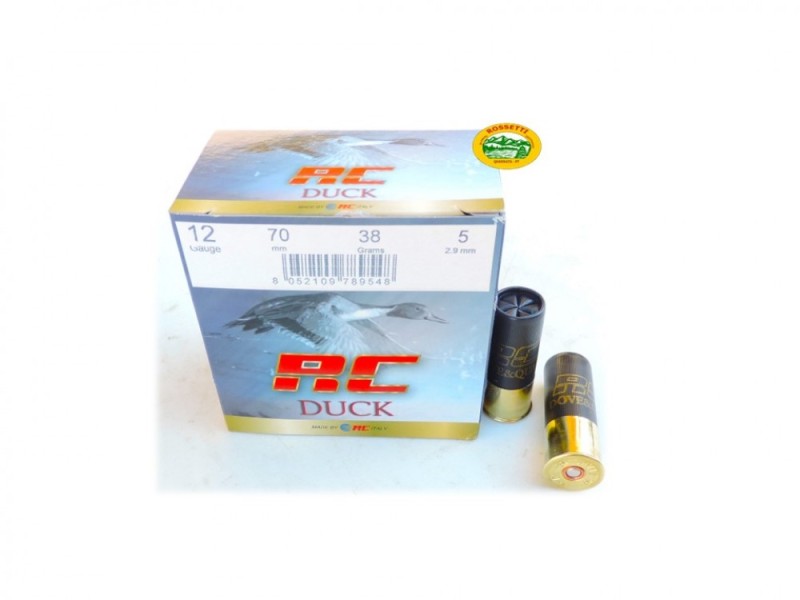 RC cartucce DUCK cal.12 gr.38 pb.5 speciale colombaccio 