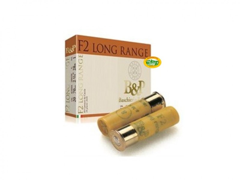 BASCHIERI & P. F2 Long Range Cal.20 gr.28 pb.7 speciale Colombaccio - Fagiano