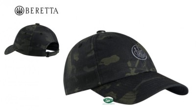 BERETTA Cappello Multicam Black tesa BC202