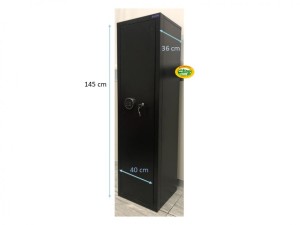 FULPA armadio Sicurezza per armi smontabile 7 posti