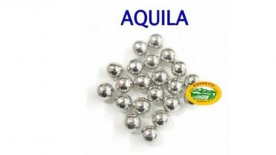 AQUILA pallettoni piombo n.9/0 - 7,4 mm Nichelato
