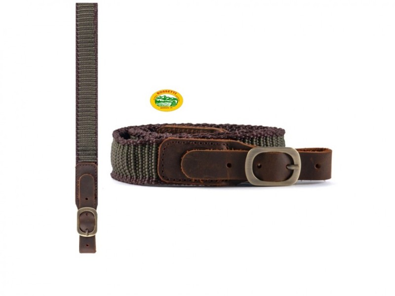 RSPORT bretella fucile verde nylon/pelle