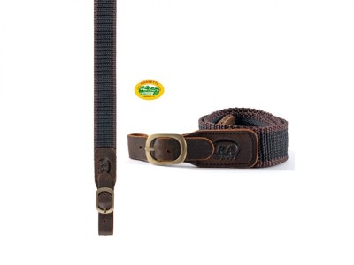 RSPORT bretella fucile nera - nylon/pelle