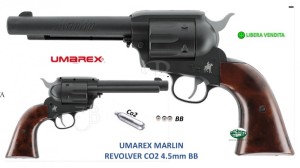 UMAREX revolver Marlin co2 cal. 4,5 mm 