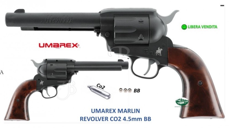 UMAREX revolver Marlin co2 cal. 4,5 mm 