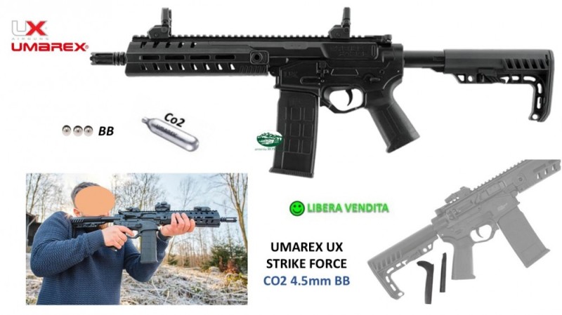 UMAREX Carabina UX STRIKE FORCE cal.4.5 mm Co2