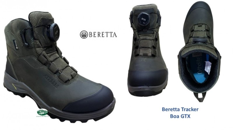 BERETTA Scarponi Tracker Boa GTX colore verde ST561