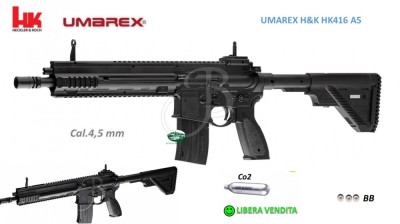 UMAREX H&K HK416 A5 CO2 cal.4,5 