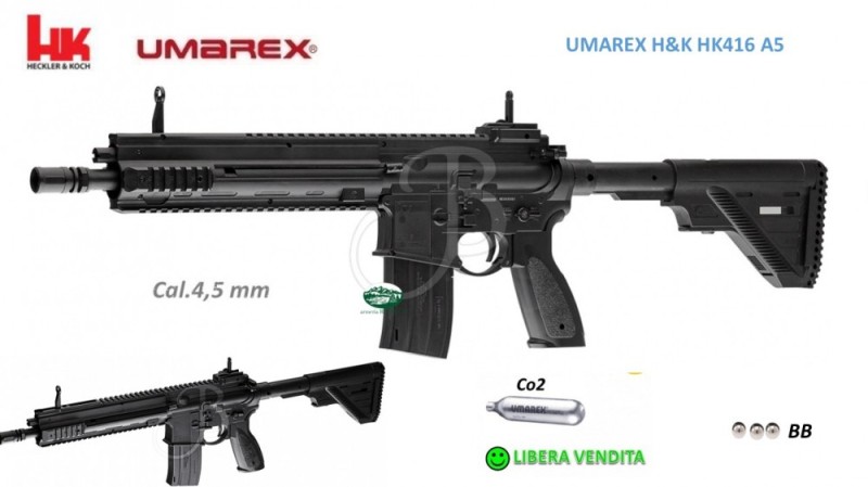 UMAREX H&K HK416 A5 CO2 cal.4,5 