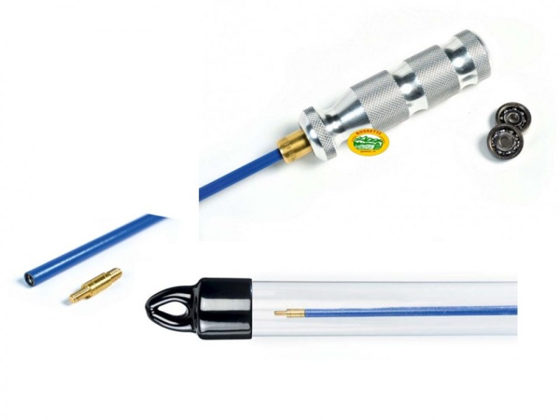 STILCRIN bacchetta 90 cm con cuscinetto per carabina diam.6 mm
