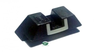 GLOCK tacca di mira in acciaio Lumin H 6.9