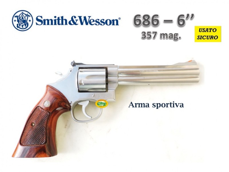 SMITH & WESSON 686 occasione cal.357 mag. 6´´ R.16820