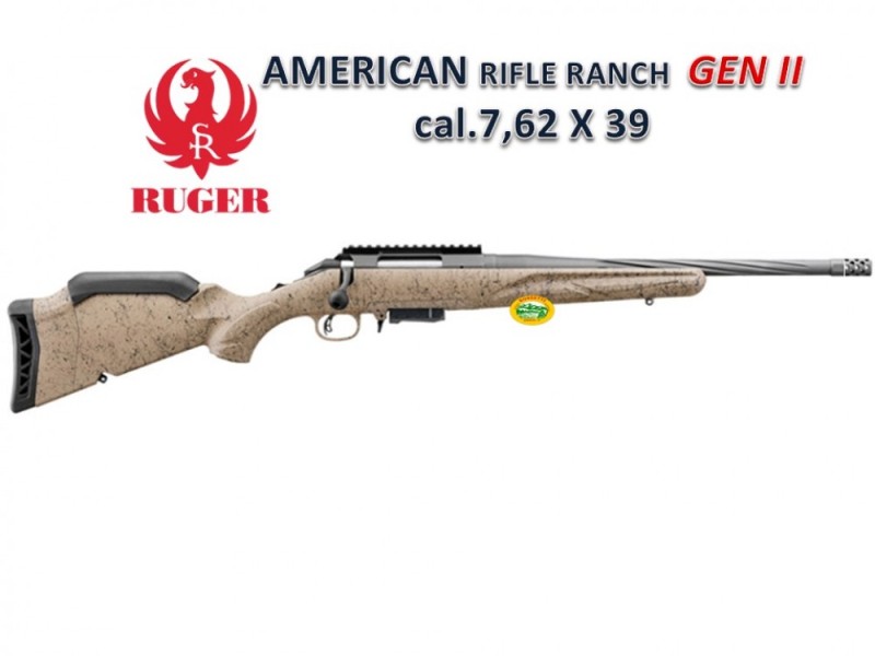 RUGER American Ranch Gen.II cal.7,62 x 39