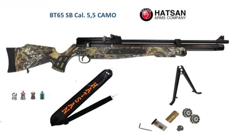 HATSAN BT65 SB CAMO cal.5,5mm libera vendita