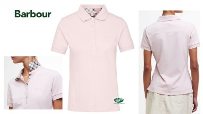 BARBOUR Polo Portsdown donna colore rosa