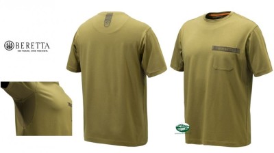 BERETTA T-shirt Tactical Flat Dark Earth TS931