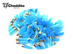 CHEDDITE bossoli cal.12 H.70 - T.3 Azzurro trasparente innesco CX2000 conf.100