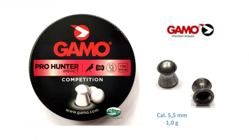 GAMO pallini PRO HUNTER IMPACT cal.5,5 mm 1,0G
