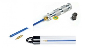 STILCRIN bacchetta 110 cm con cuscinetto per carabina diam.6 mm