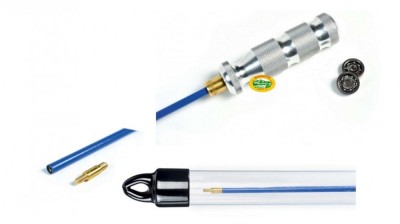 STILCRIN bacchetta 110 cm con cuscinetto per carabina diam.6 mm