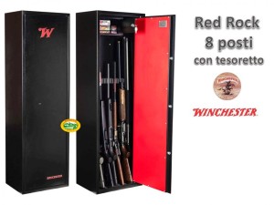 WINCHESTER Armadio Blindato Red Rock 8 fucili 