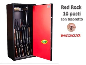WINCHESTER Armadio Blindato Red Rock 10 fucili 