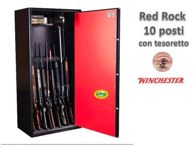 WINCHESTER Armadio Blindato Red Rock 10 fucili 