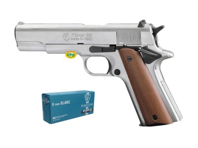 KIMAR 1911 cromata cal.8 mm - pistola a salve