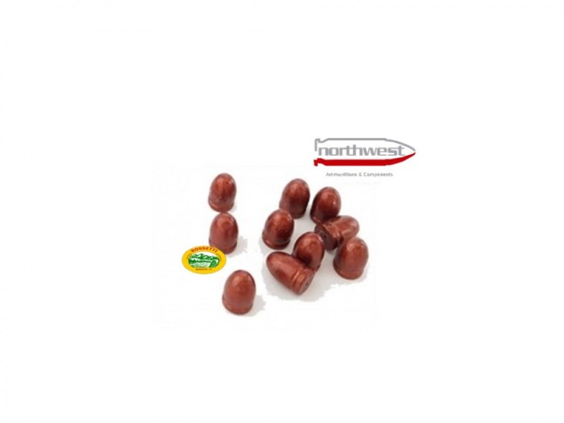 NORTHWEST Palle piombo ceramizzate cal.9 mm 124 gn Round Nose 1000 pezzi 