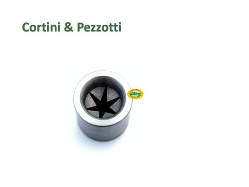 CORTINI & PEZZOTTI bobina incisore stellare in acciaio 6 Pliche cal.36 e 410