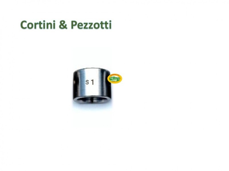 CORTINI & PEZZOTTI bobina orlatore in acciaio cal.12 incamiciata 24/32 gr.