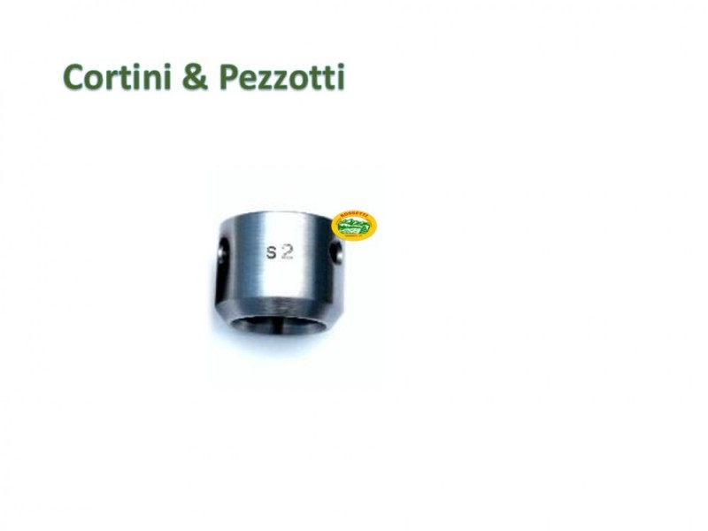 CORTINI & PEZZOTTI bobina orlatore in acciaio cal.12 incamiciata 34/38 gr.