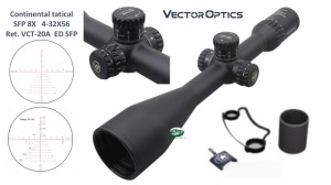 VECTOR OPTICS Continental 4-32X56T TACTICAL ED SFP 8X illuminato SCOL-T51