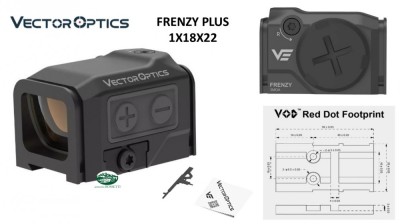 VECTOR OPTICS Punto rosso FRENZY PLUS 1X18X22 SCRD-75