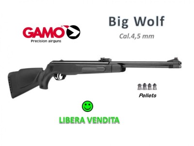 GAMO BIG WOLF cal.4,5 libera vendita