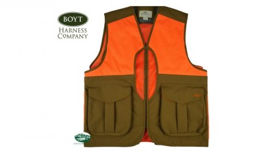 BOYT Gilet WAXED UPLAND inserti Orange 
