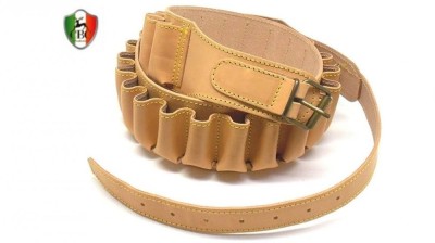 CBC Cartuccera in vacchetta naturale cal.36 - 30 celle