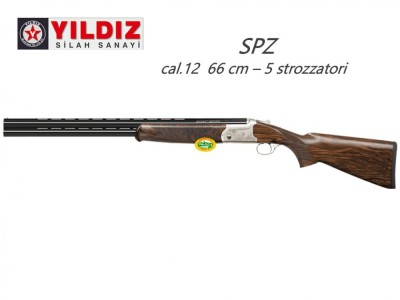 YILDIZ fucile sovrapposto SPZ cal.12 canna 66 cm - strozzatori interni