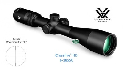 VORTEX CROSSFIRE HD 6-18X50 SFP Viderange Plex moa CFR-61802
