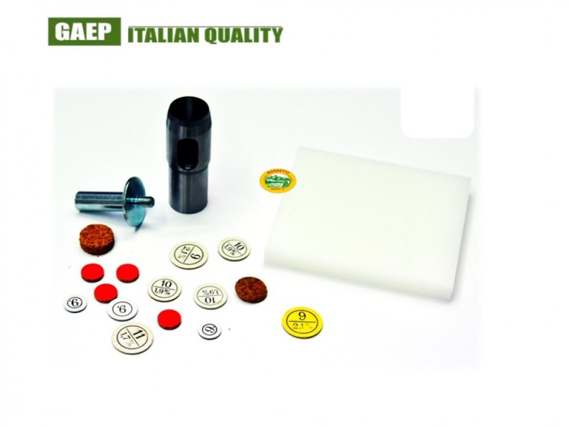 GAEP Fustella in acciaio completa cal.12