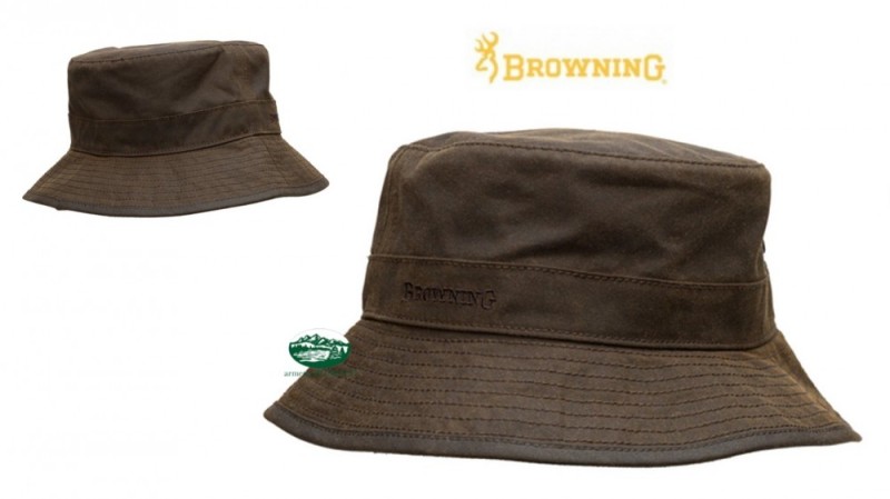 BROWNING Cappello wax Bob Highland marrone