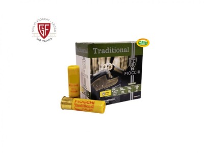 FIOCCHI cartucce Traditional Feltro cal.20 gr.28 pb.10 senza contenitore