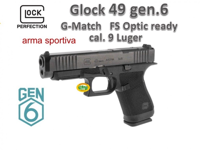 GLOCK 49 G-Match Gen.6 cal.9x19 Optic Ready