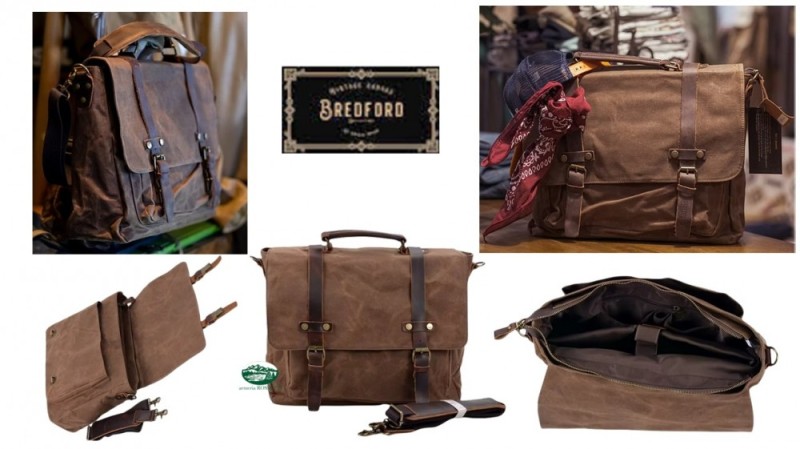 BREDFORD Borsa Stenton Wax colore marrone 