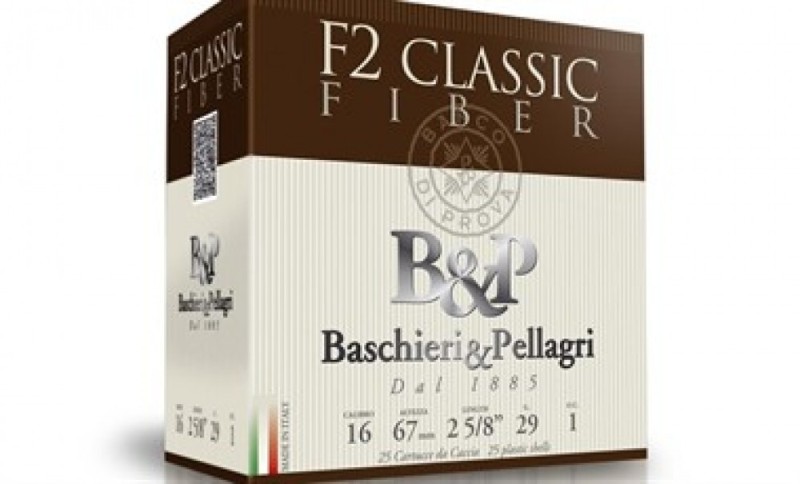 BASCHIERI & P. cartucce F2 Classic Fiber cal.16 gr.29 pb.7  
