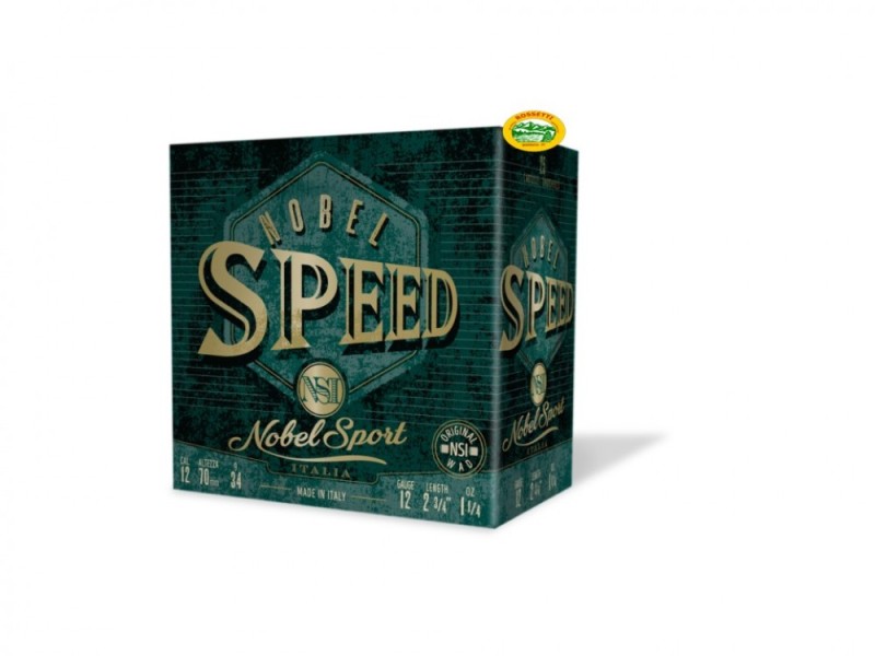 NOBEL cartucce SPEED 34 cal.12 gr.34 pb.7 speciale colombaccio
