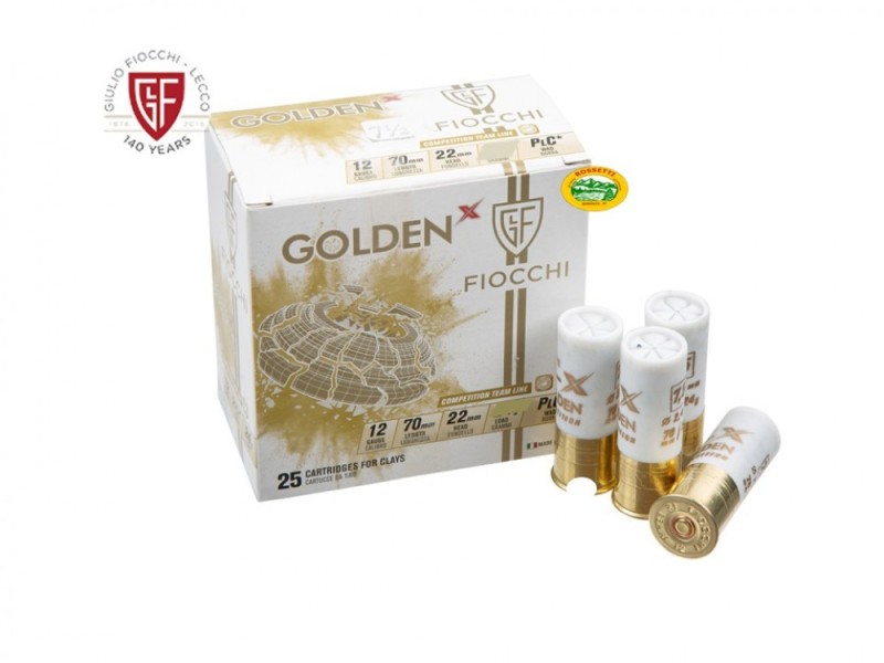 FIOCCHI cartucce GOLDEN X cal.12 gr.28 pb.7,5