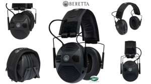 BERETTA cuffie Earmuff elettroniche black CF111