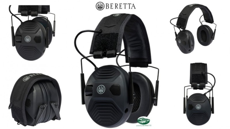 BERETTA cuffie Earmuff elettroniche black CF111