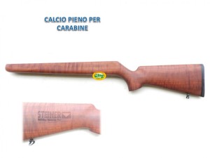Calcio noce pieno  x carabine